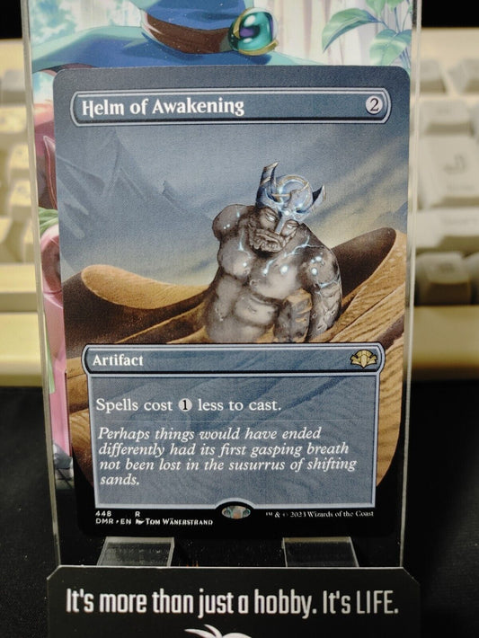 Helm of Awakening Borderless Dominaria Remastered MTG Pack Fresh Japan