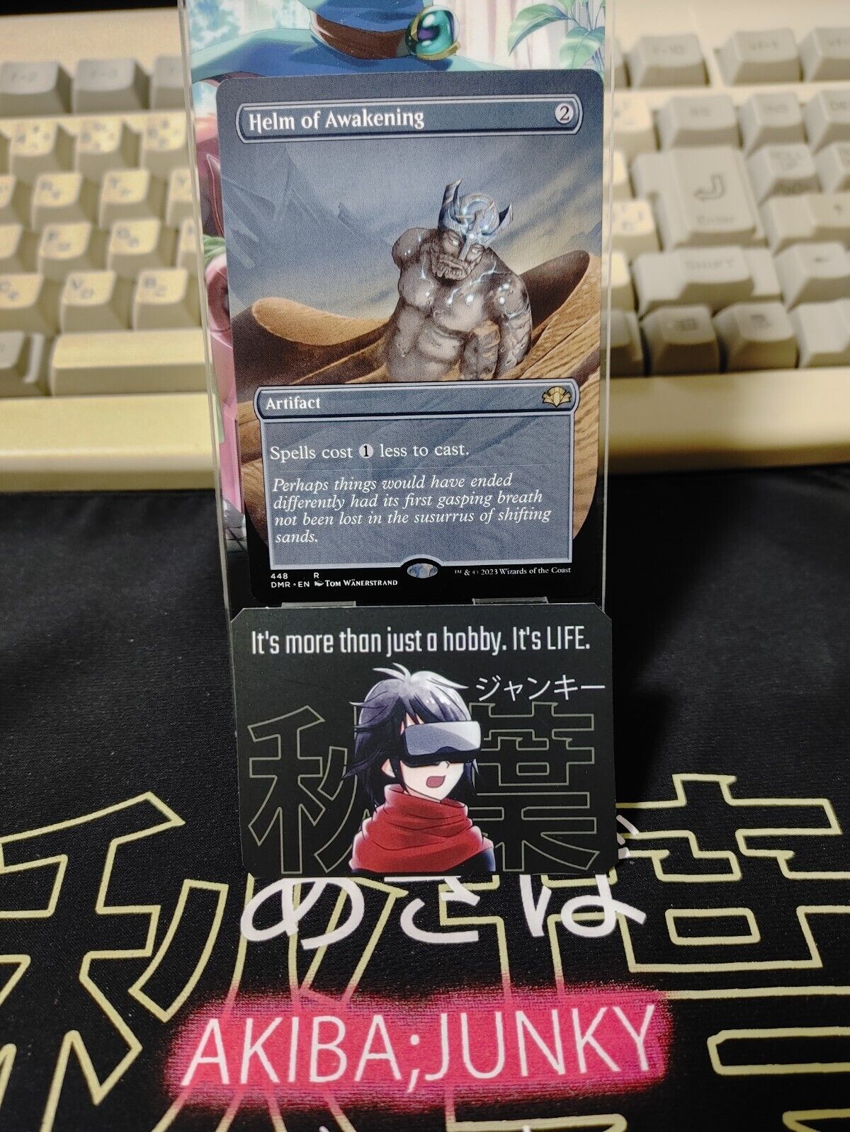 Helm of Awakening Borderless Dominaria Remastered MTG Pack Fresh Japan