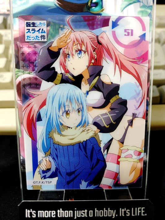 That Time I Got Reincarnated As A Slime Clear Card  Rimuru Milim No. 51 JP