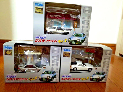 Initial D Anime Diorama Visual Collection Vol. 2 LOT Figures Sega Prize Japan