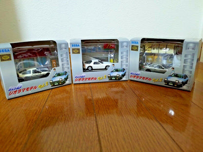 Initial D Anime Diorama Visual Collection Vol. 2 LOT Figures Sega Prize Japan