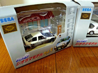 Initial D Anime Diorama Visual Collection Vol. 2 LOT Figures Sega Prize Japan