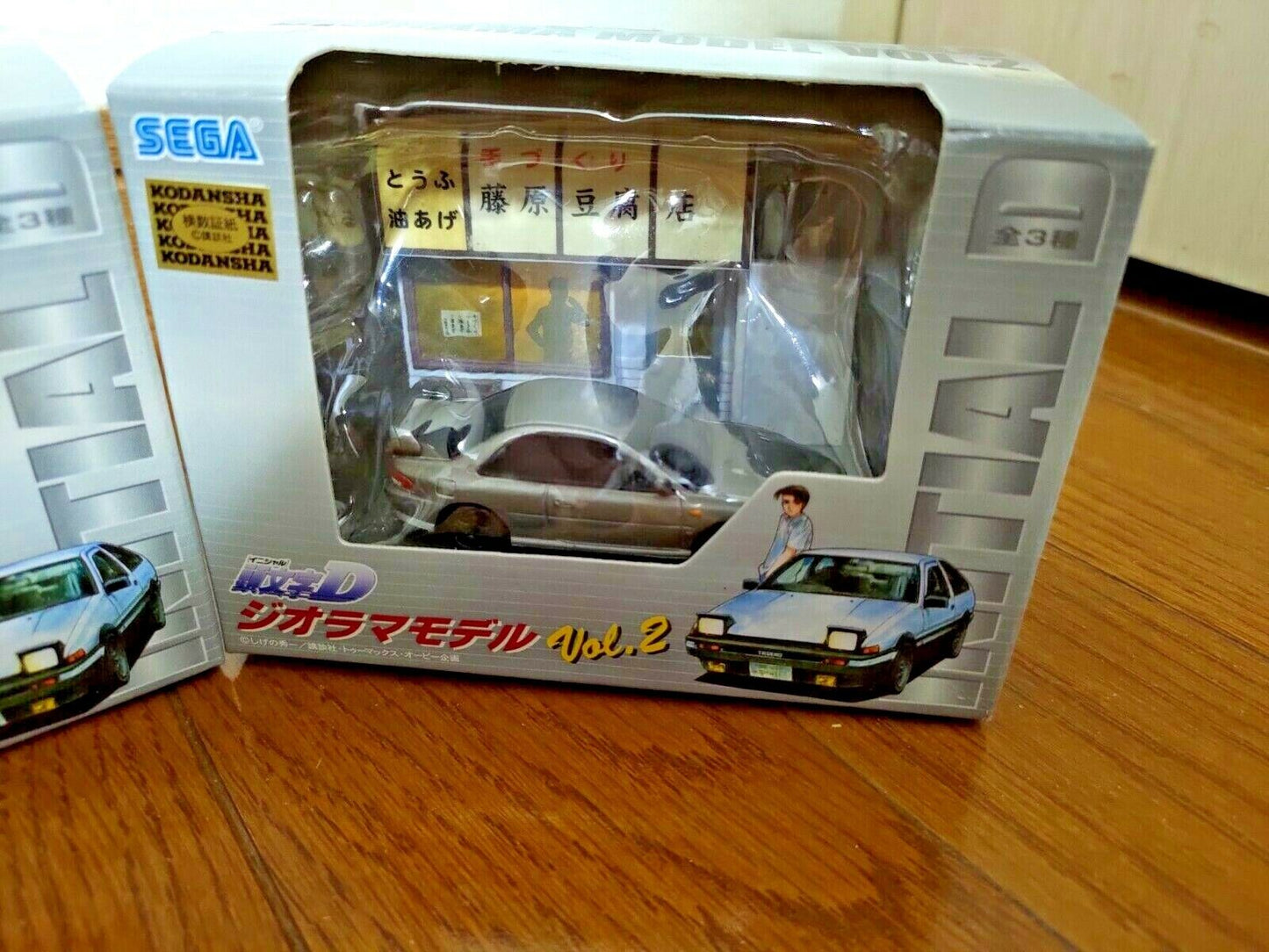 Initial D Anime Diorama Visual Collection Vol. 2 LOT Figures Sega Prize Japan