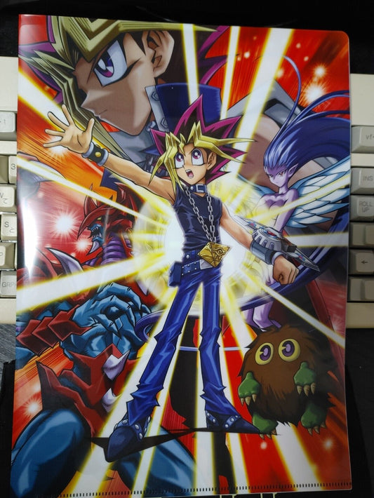 Yu-Gi-Oh 20th Anniversary Graphic Clear File Japan Release Yugi