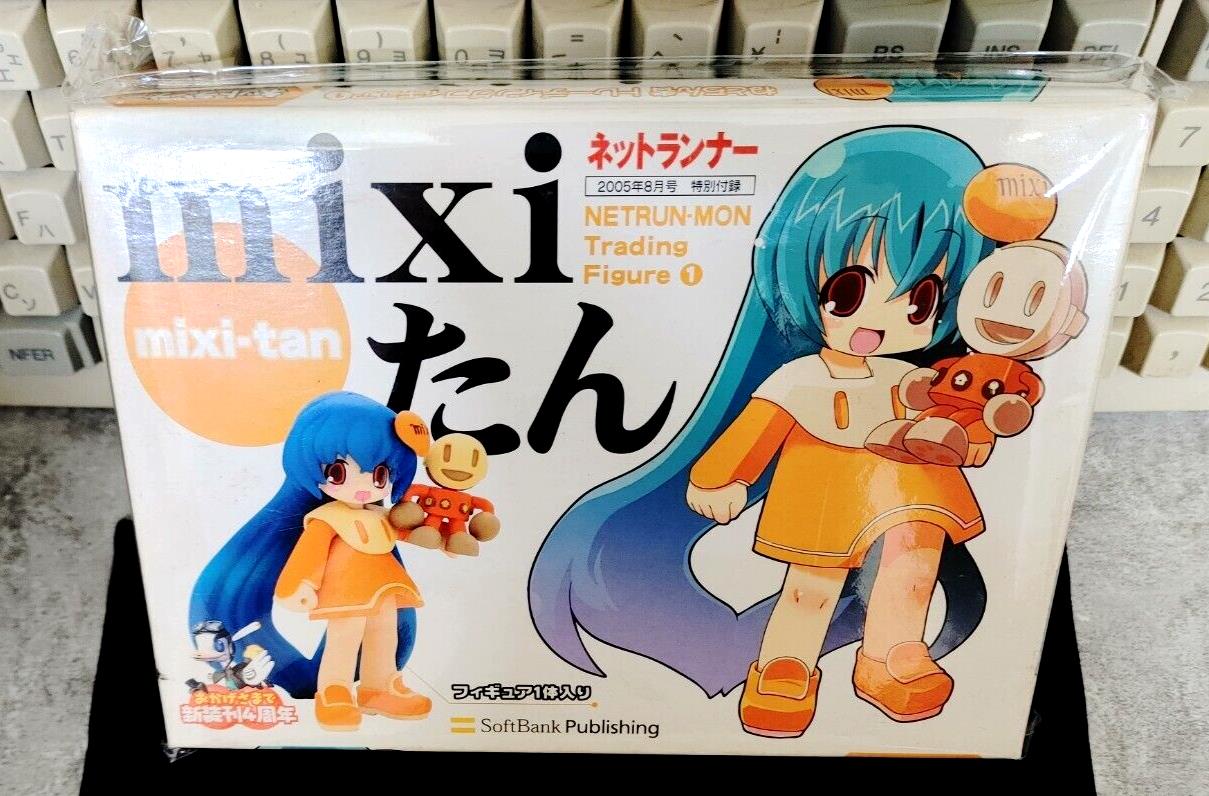 Net Runner Mixi-tan Limited Edition Meme Figure Kawaii Japan Mixi Netrun JP