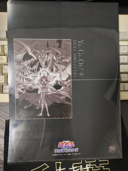 Yu-Gi-Oh 20th Anniversary Graphic Clear File Japan Release Yugi Atem