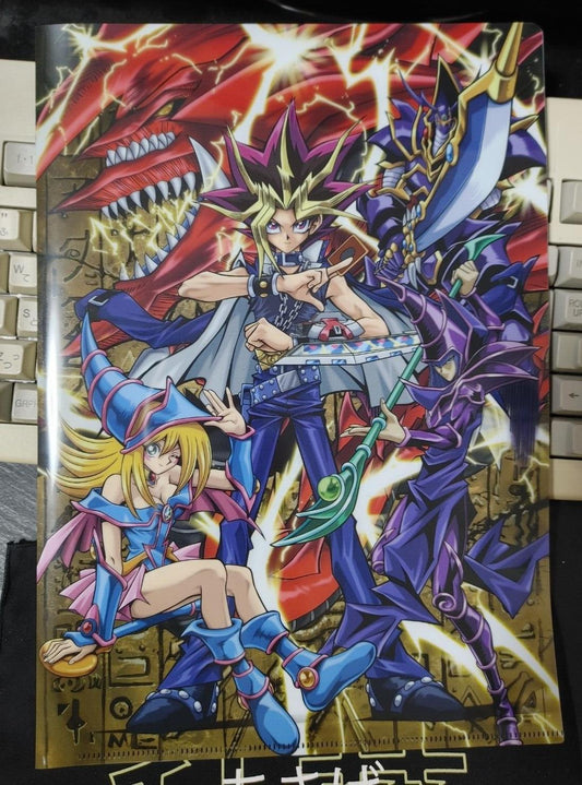 Yu-Gi-Oh 20th Anniversary Graphic Clear File Japan Release Yugi BMG