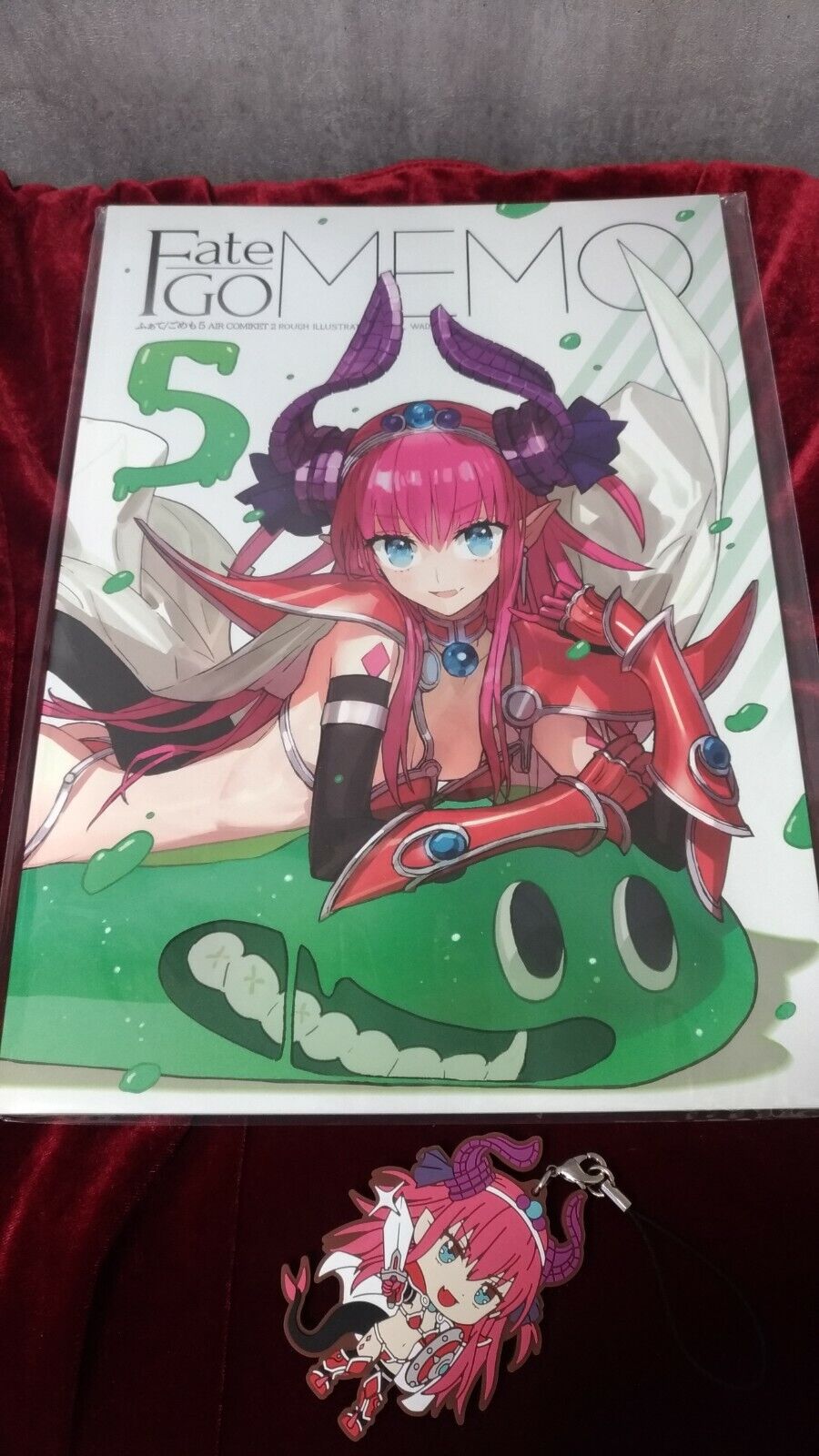 FGO Anime game book Elizabeth Bathory Fate Doujin Art Book Strap Goods Japan lot