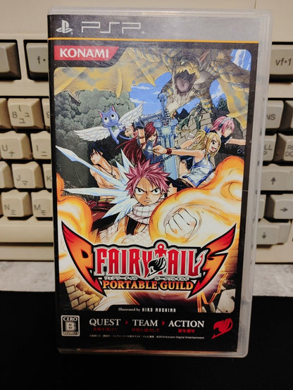 Fairy Tail Portable Guild 1 PSP Playstation Portable Japan Import