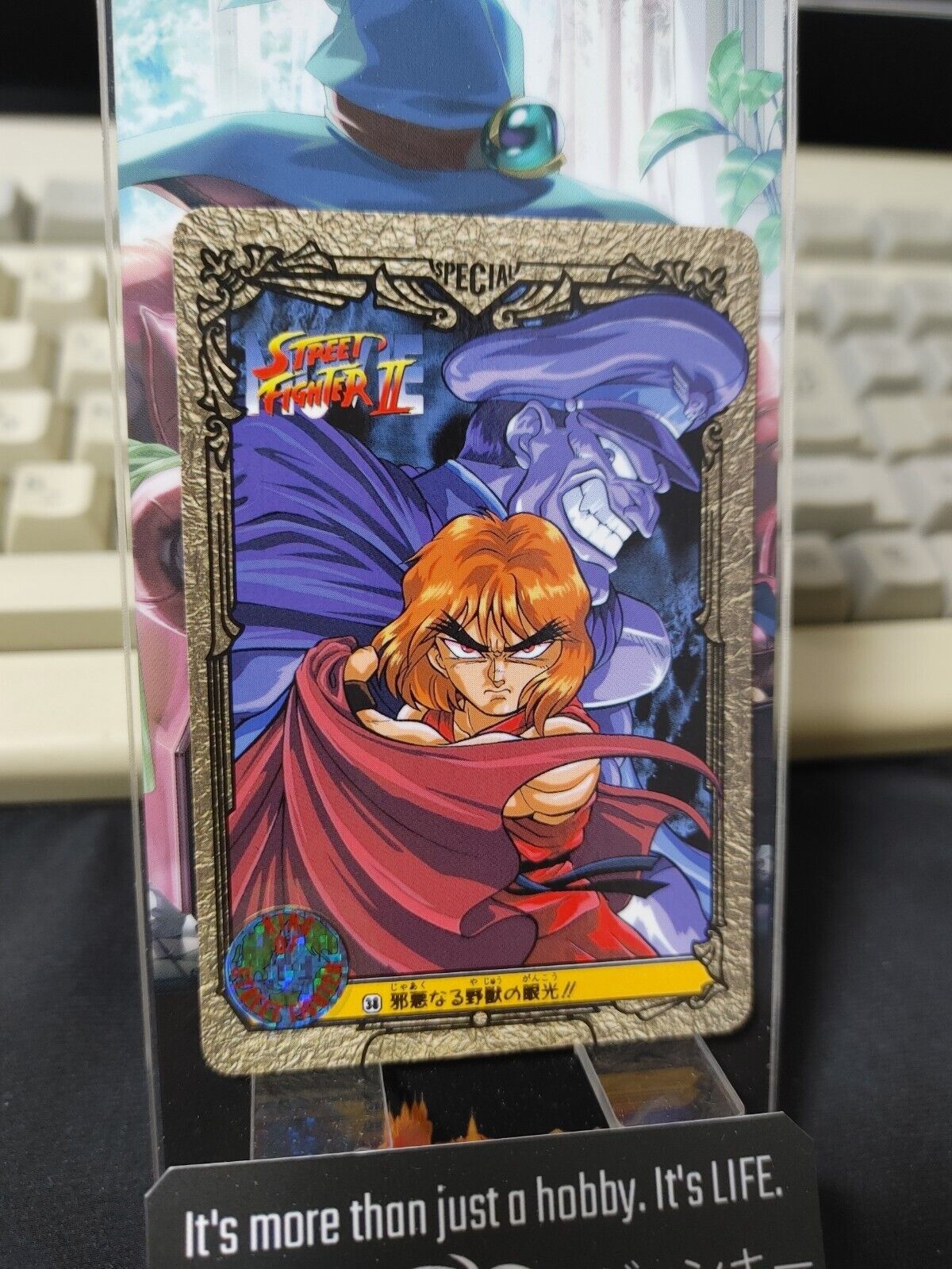 Street Fighter II Bandai Vintage Carddass Card #38 Japanese Retro Japan Rare