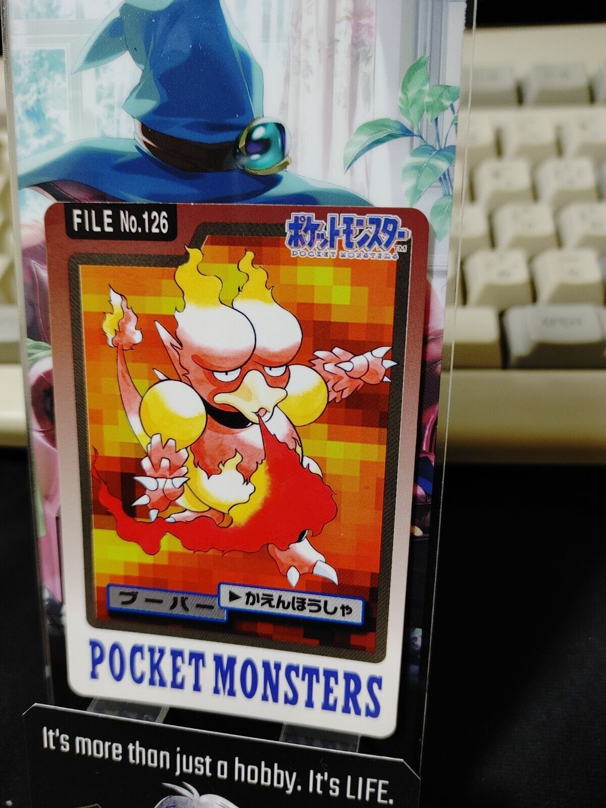 Pokemon Bandai Magmar Carddass Card #126 Japanese Retro Japan Rare Item