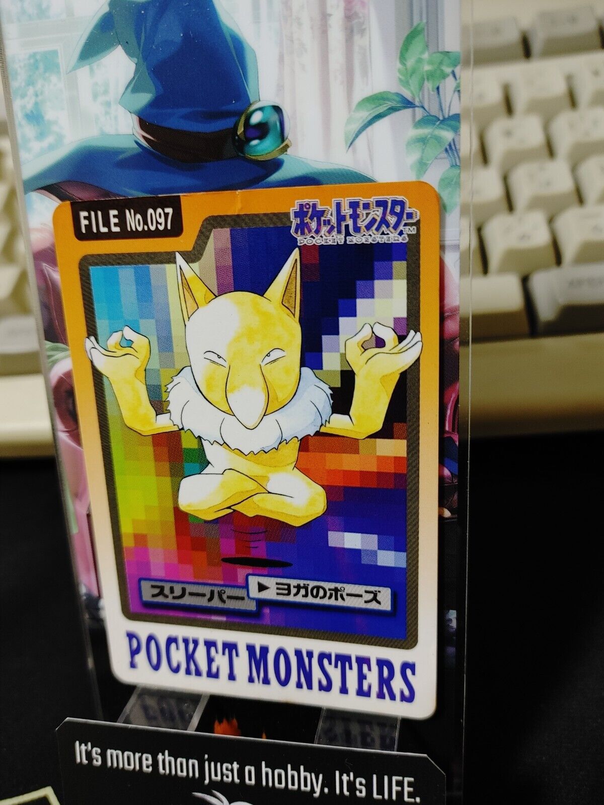 Pokemon Bandai Hypno Carddass Card #097 Japanese Retro Japan Rare Item