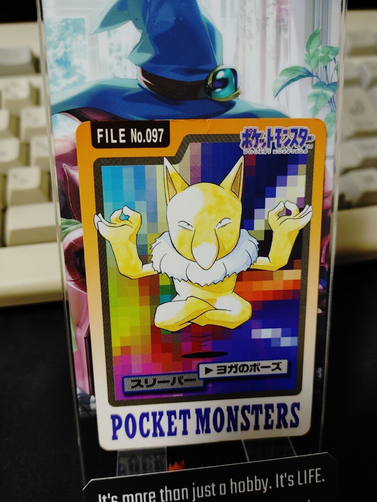 Pokemon Bandai Hypno Carddass Card #097 Japanese Retro Japan Rare Item