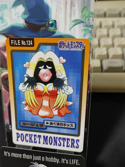 Pokemon Bandai Jynx Carddass Card #124 Japanese Retro Japan Rare Item