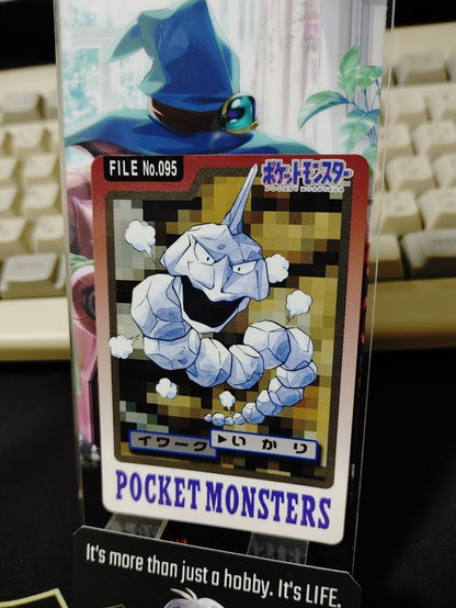 Pokemon Bandai Snorlax Carddass Card #095 Japanese Retro Japan Rare Item