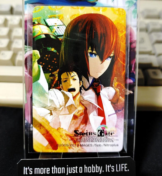 Steins Gate Makise Kurisu Okabe Limited Edition Card Japan Release