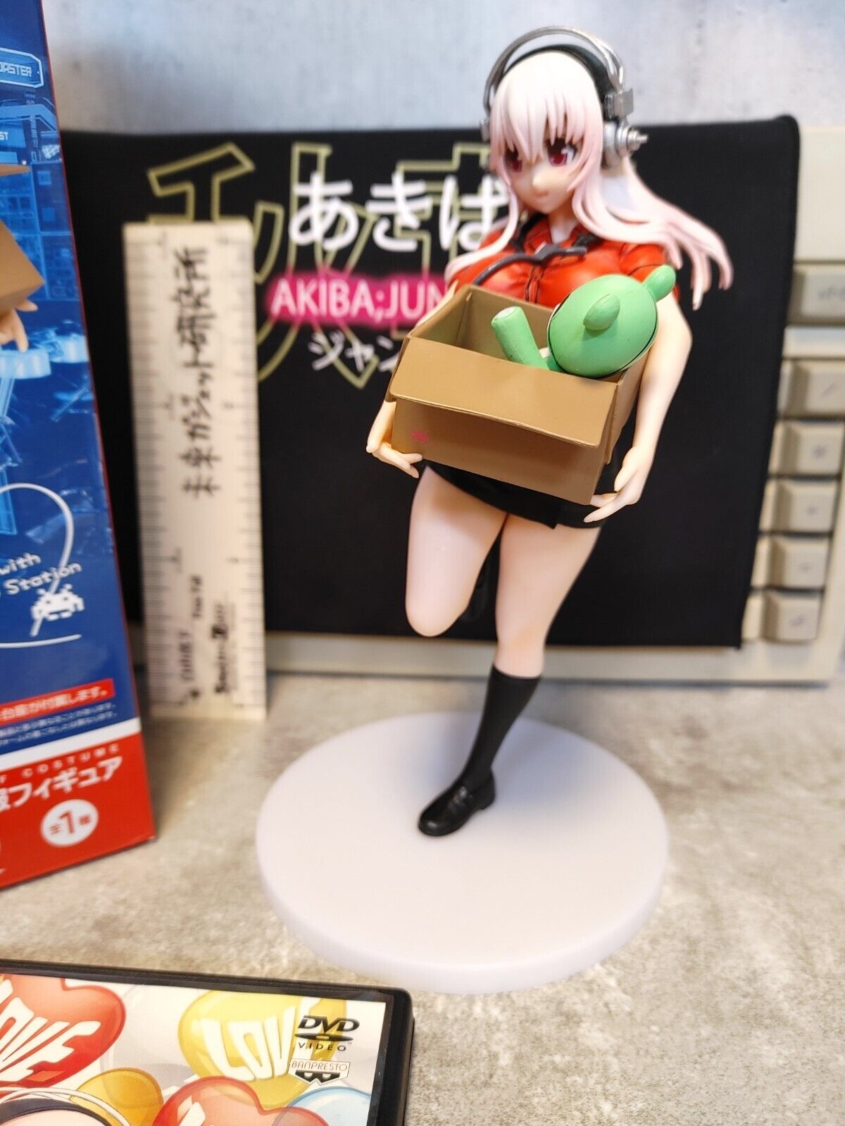 Super Sonico Figure Taito Sexy Outfit Special DVD collection lot Japan