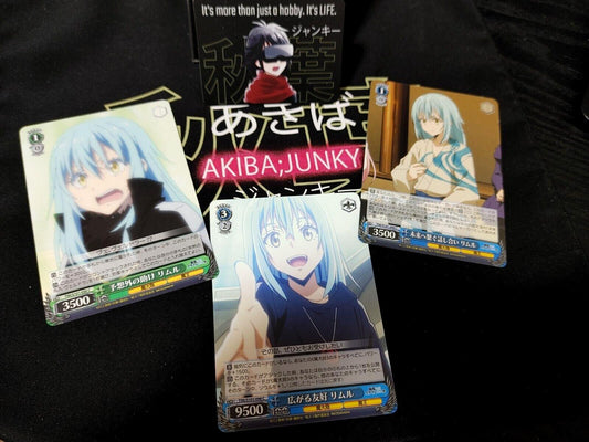 That Time I Got Reincarnated As A Slime Card Weiss Set Rimuru A Japan