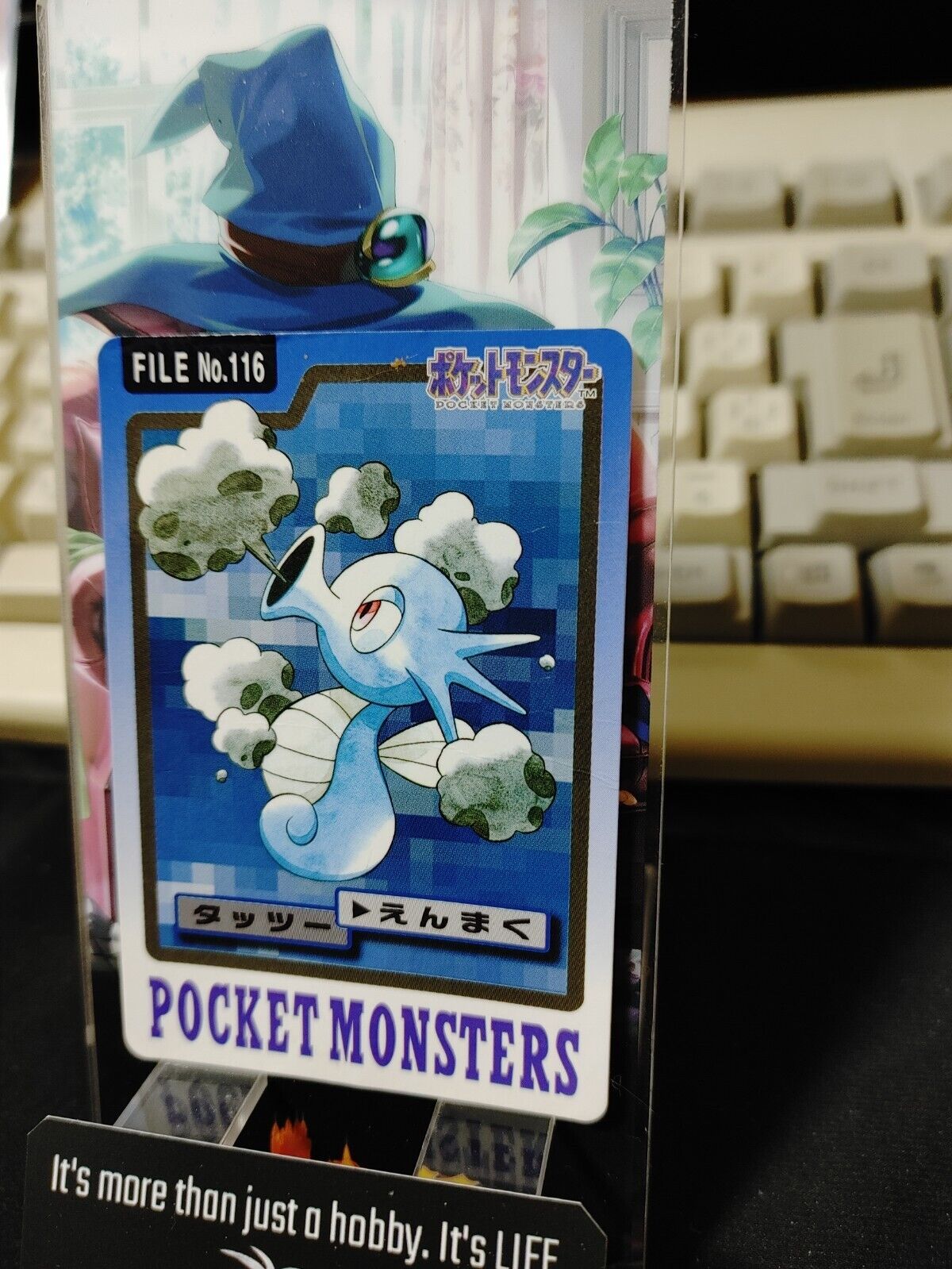 Pokemon Bandai Horsea Carddass Card #116 Japanese Retro Japan Rare Item