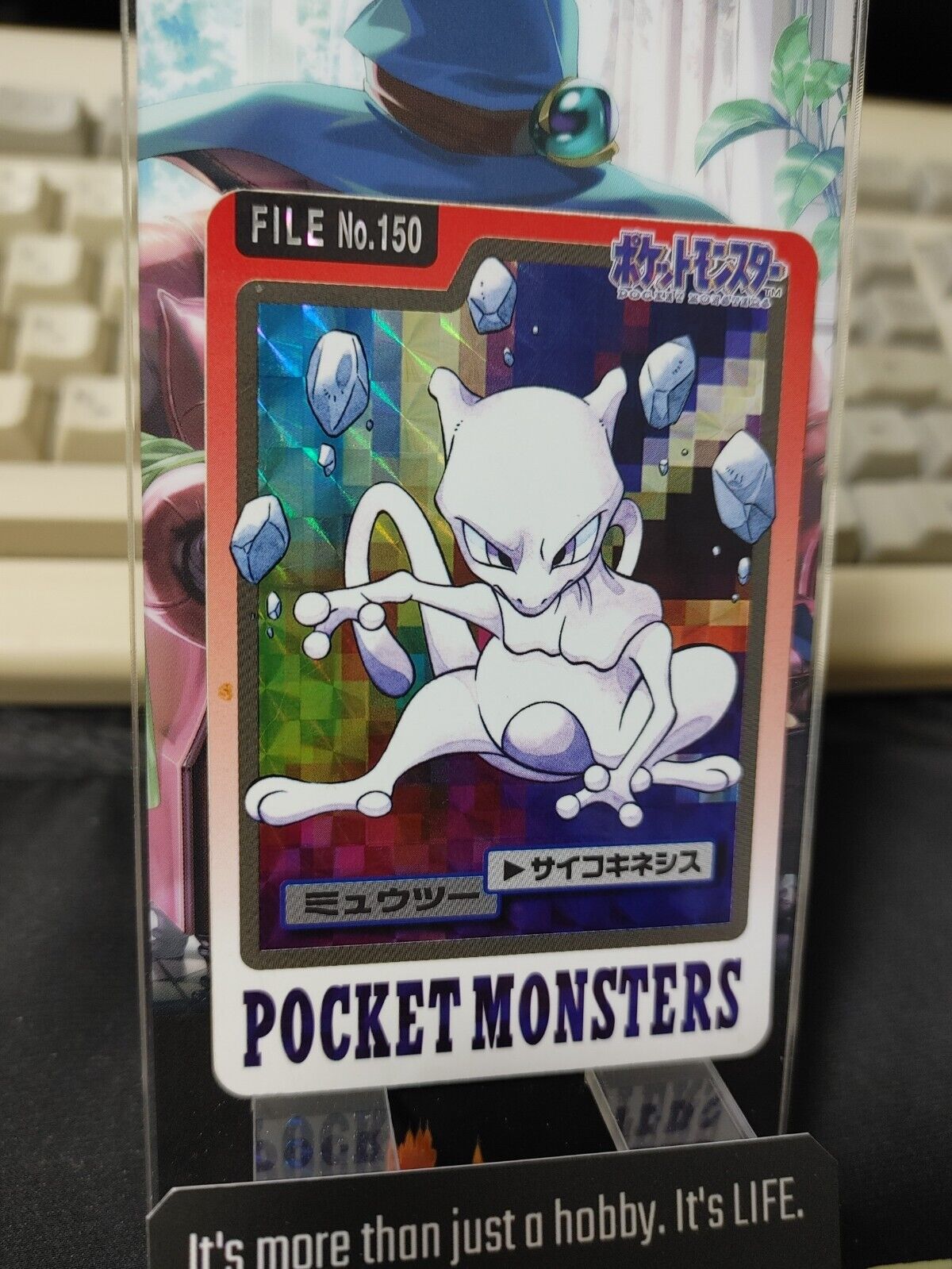 Pokemon Bandai Mewtwo Carddass Card #150 Japanese Retro Japan Rare Item