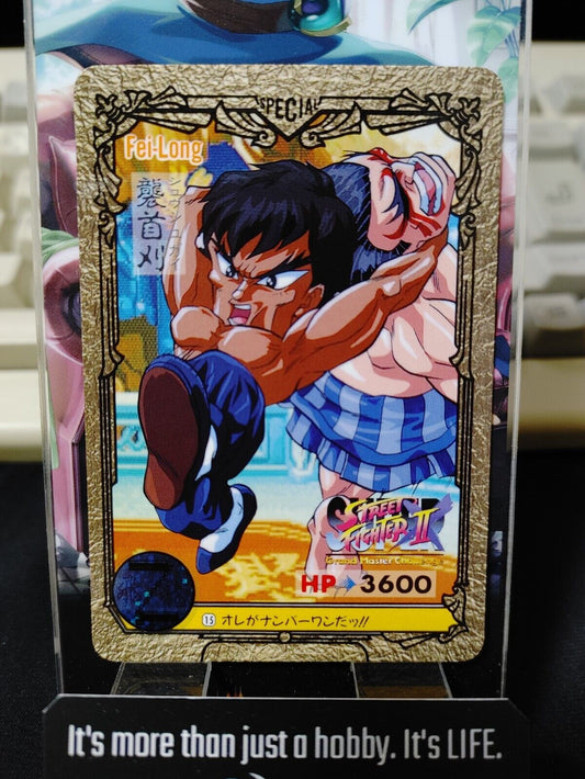 Street Fighter II Bandai Carddass Card #15 Japanese Retro Japan Rare Item