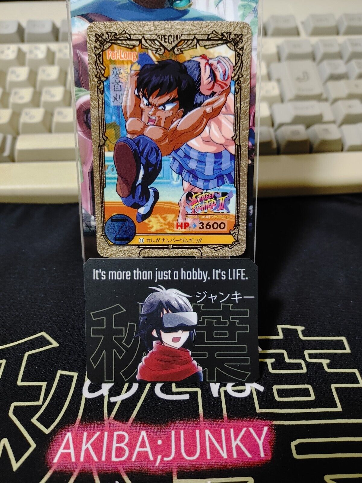 Street Fighter II Bandai Carddass Card #15 Japanese Retro Japan Rare Item