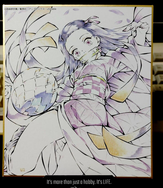 Anime Demon Slayer Nezuko Art Panel Japan Limited Release E