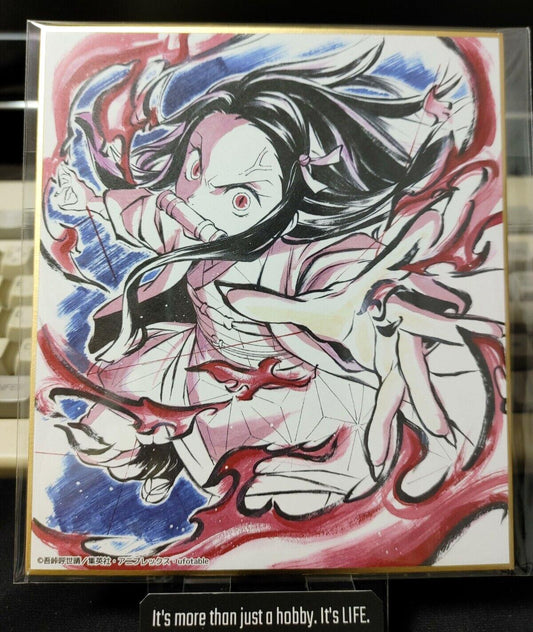 Anime Demon Slayer Nezuko Art Panel Japan Limited Release D