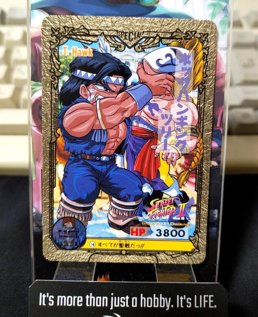 Street Fighter II Bandai Carddass Card #14 Japanese Retro Japan Rare Item