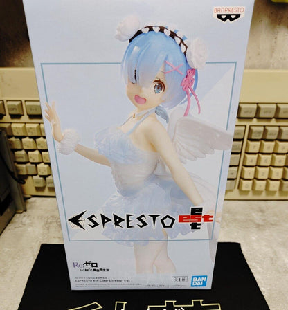 Anime Figure Sega Re:zero REM Sexy ESPRESTO Clear & Dressy ver. Japan