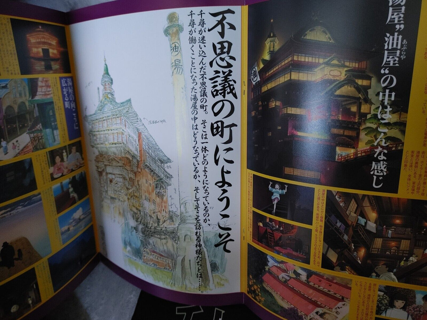 Spirited Away Studio Ghibli Hayao Miyazaki Japanese Movie Booklet Japan Import