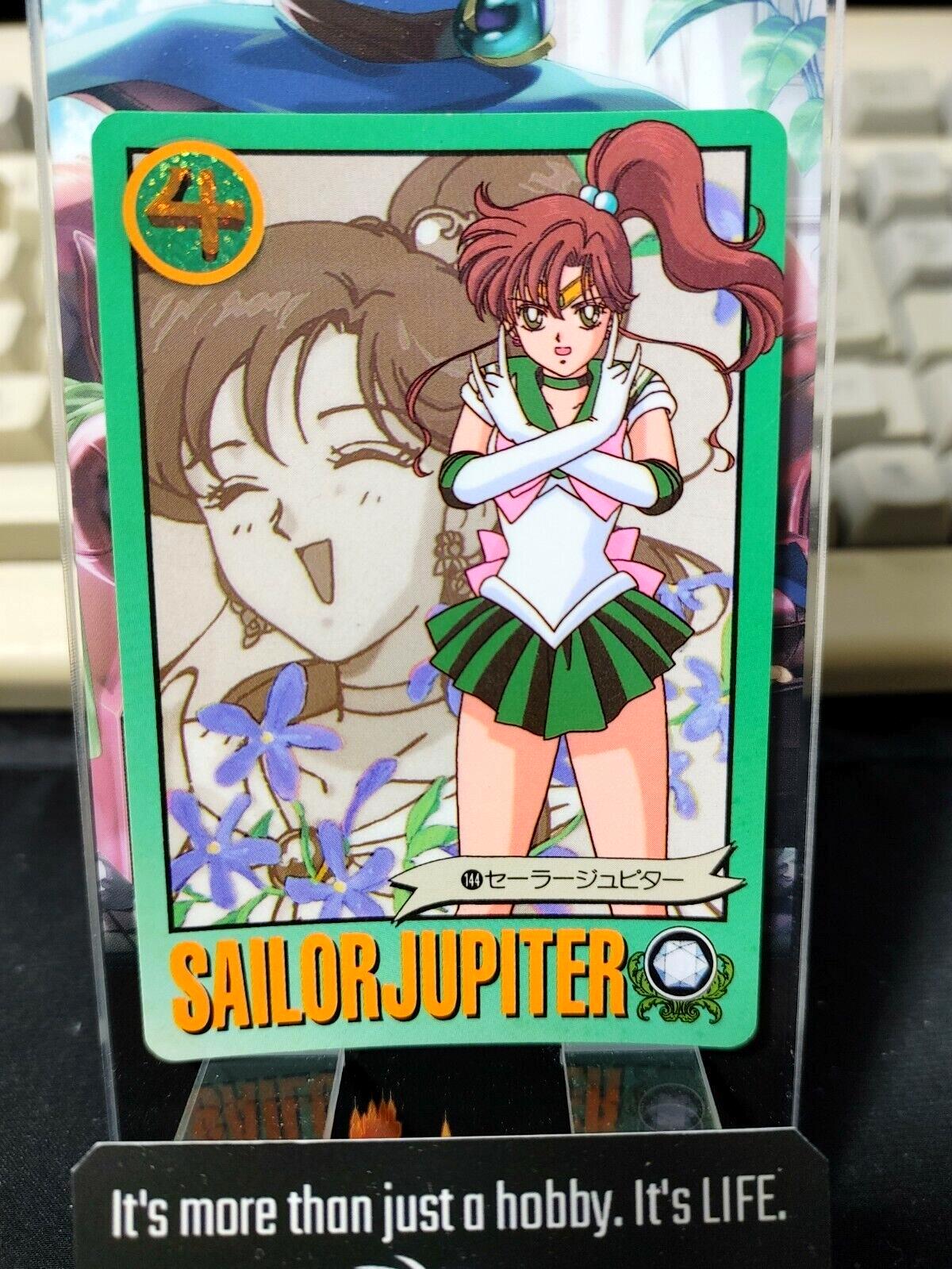 Sailor Jupiter Moon 144 Bandai Carddass 1994 Card Japanese Vintage Japan