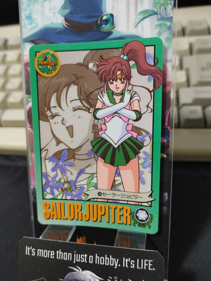 Sailor Jupiter Moon 144 Bandai Carddass 1994 Card Japanese Vintage Japan