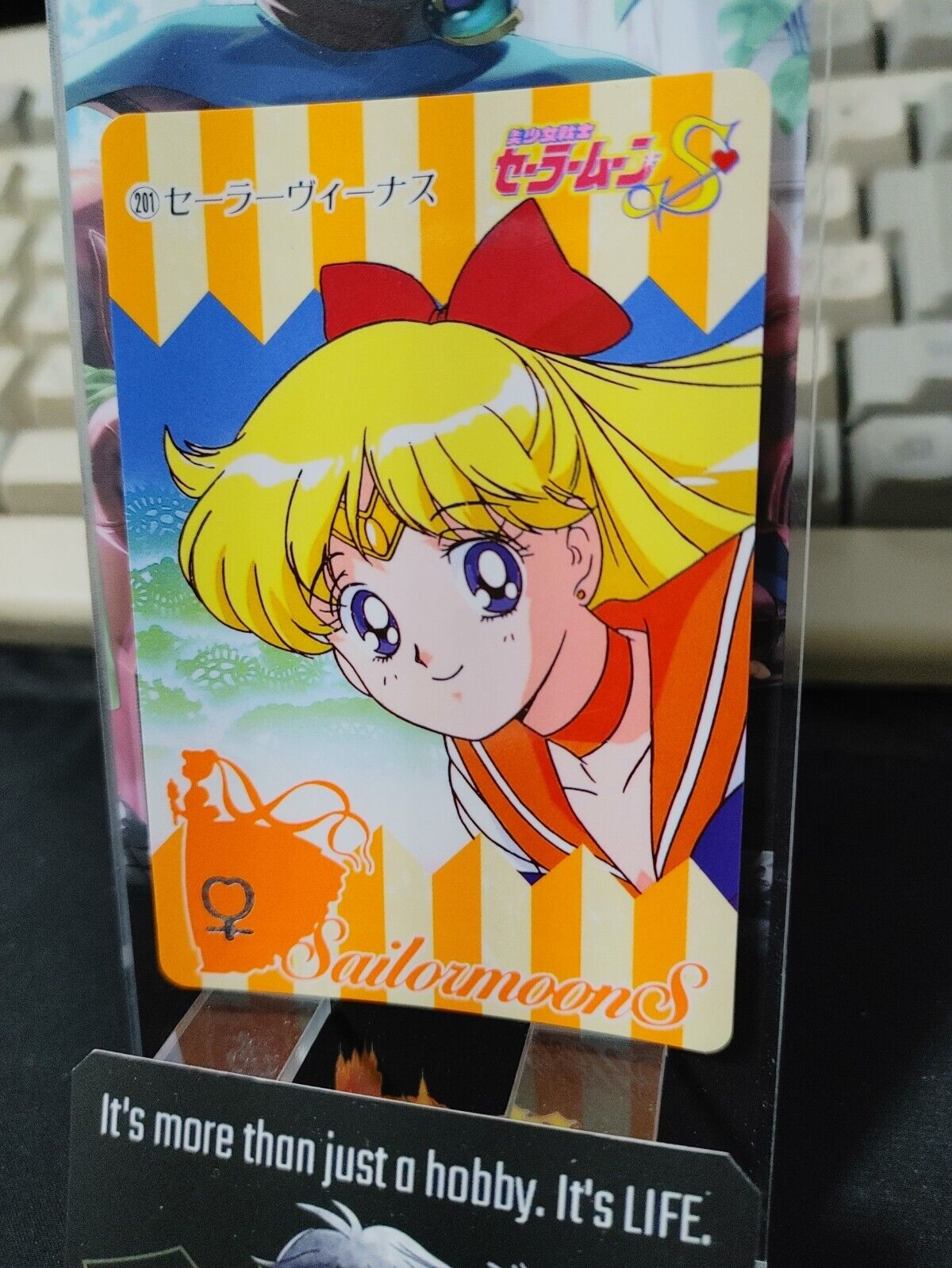 Sailor Moon S Venus 201 Bandai Carddass 1994 Card Japanese Vintage Japan