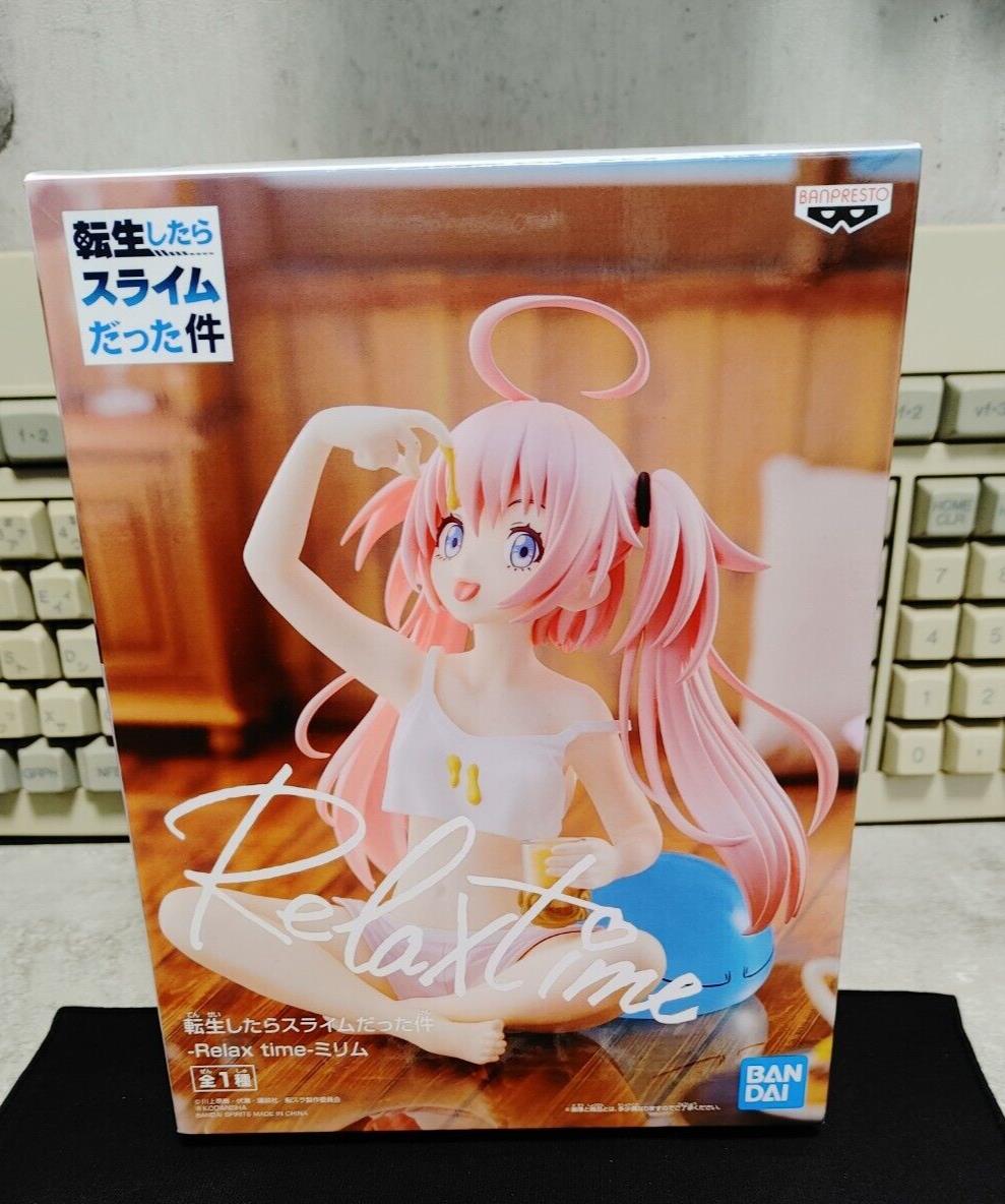 Anime Figure That Time I Got Reincarnated as a Slime Relax Time Milim Nava Japan