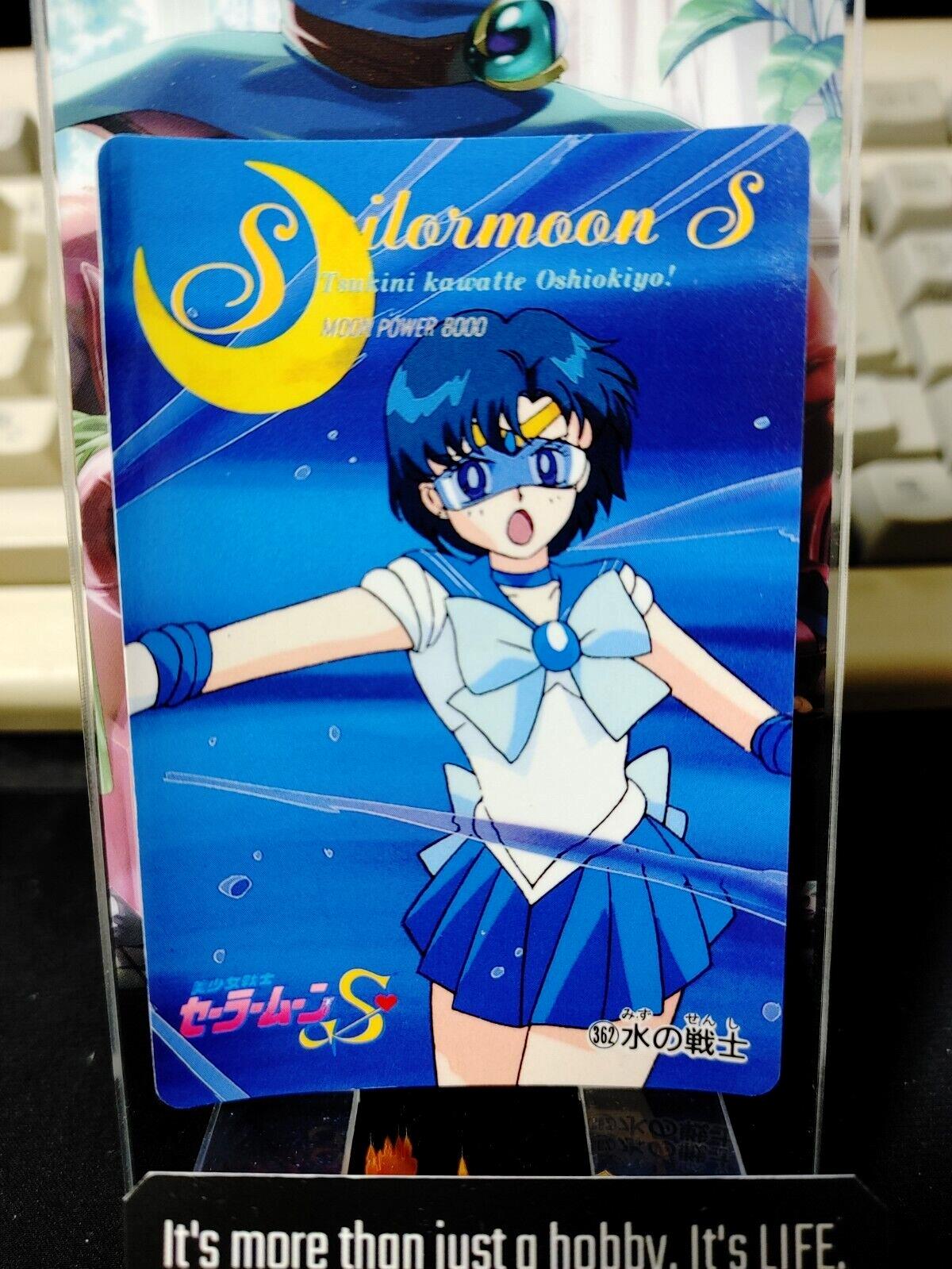 Sailor Moon S Mercury #362 Bandai Carddass 1995 Card Japanese Vintage Japan