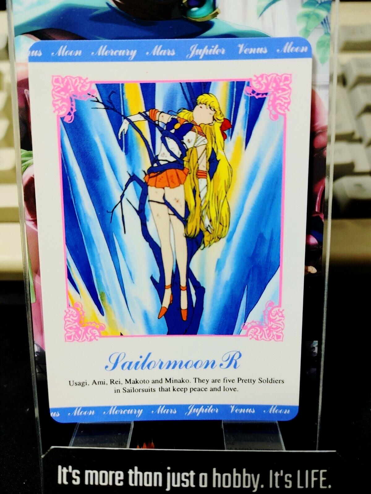 Sailor Moon R Venus Bandai Carddass 1995 Card Japanese Vintage Japan