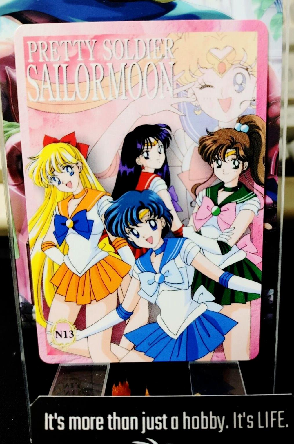 Sailor Moon N13 Bandai Carddass  Card Japanese Retro Japan