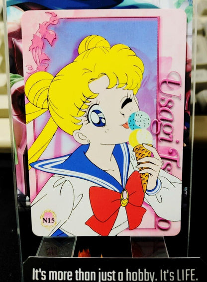 Sailor Moon N15 Bandai Carddass  Card Japanese Retro Japan