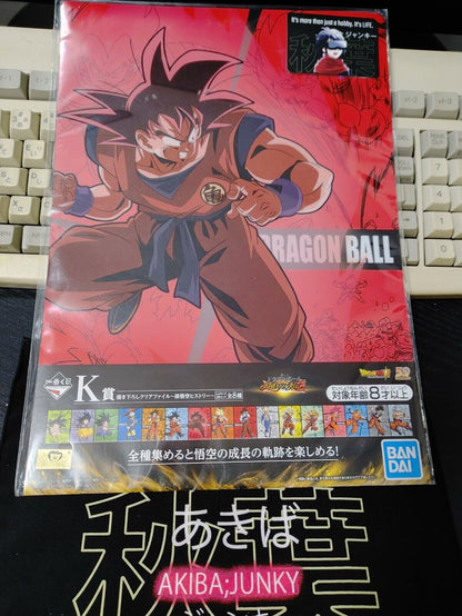 Anime Dragon ball Animation Design Files Goku Japan Limited Release