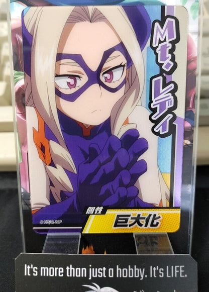 My Hero Academia Mt. Lady Card Collection C Japan Release