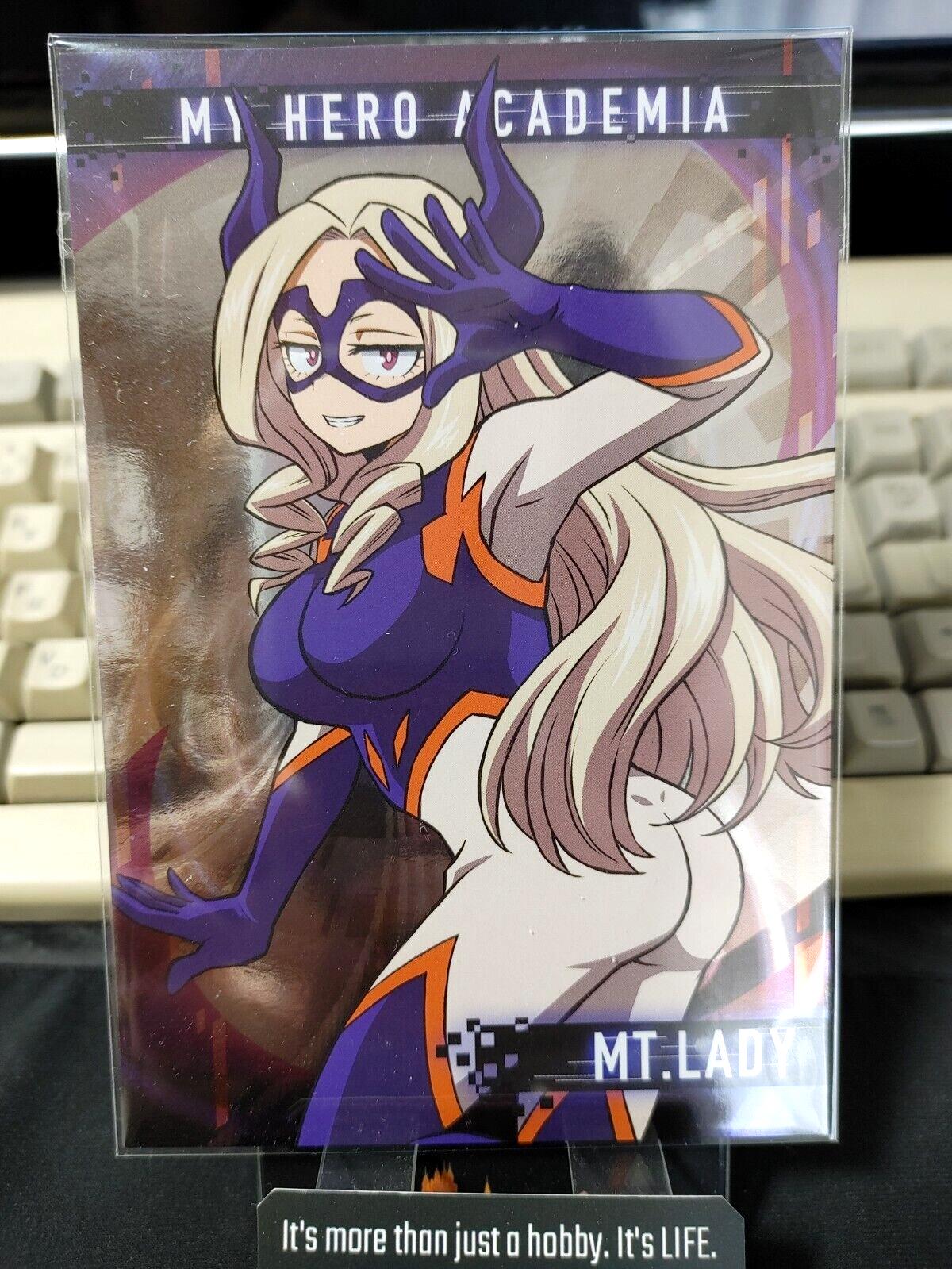 My Hero Academia Mt. Lady Card Collection Hagaki Card Japan Release