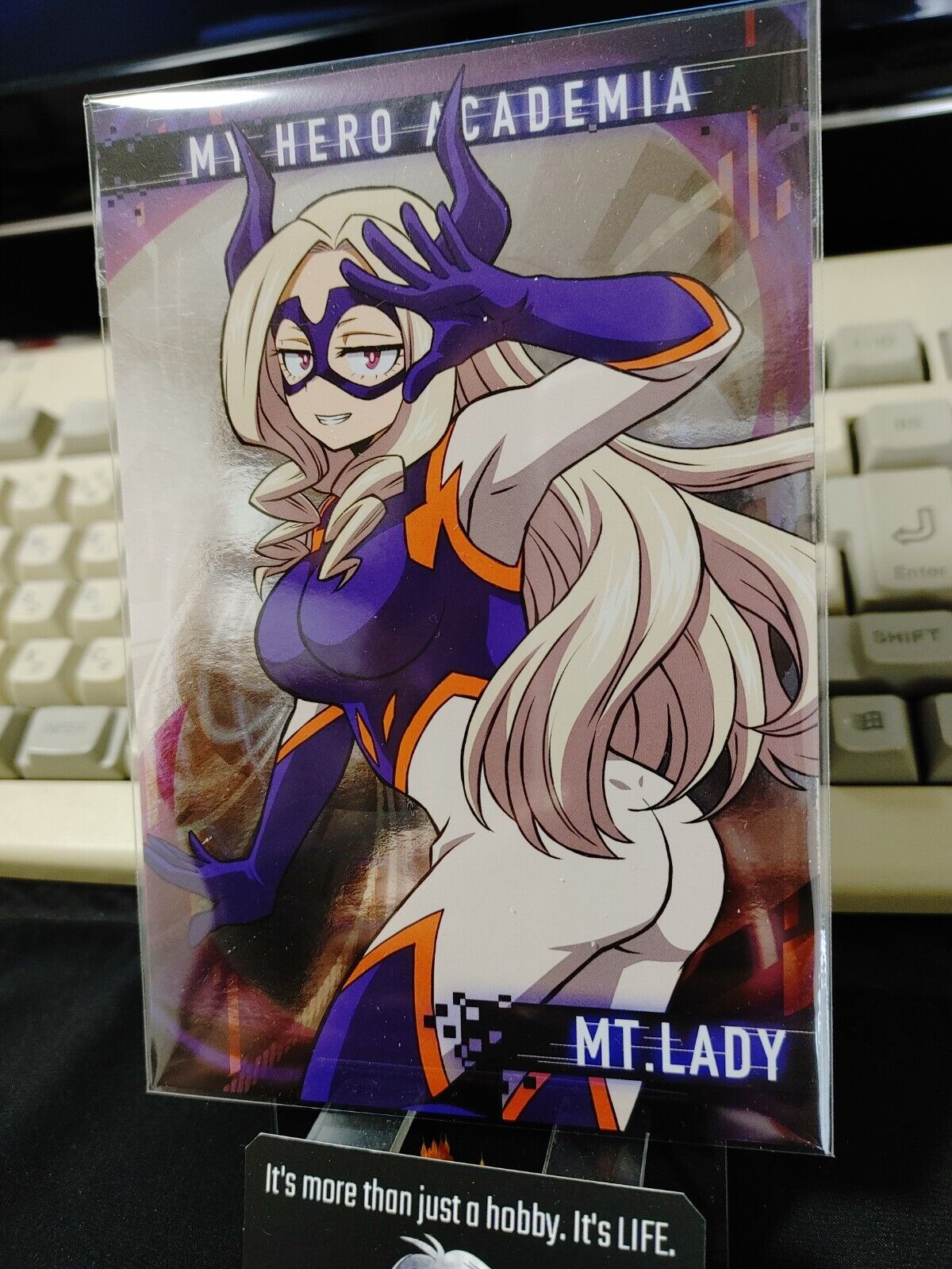 My Hero Academia Mt. Lady Card Collection Hagaki Card Japan Release