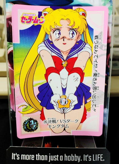 Sailor Moon #76 Bandai Carddass 1993 Card Japanese Vintage Japan