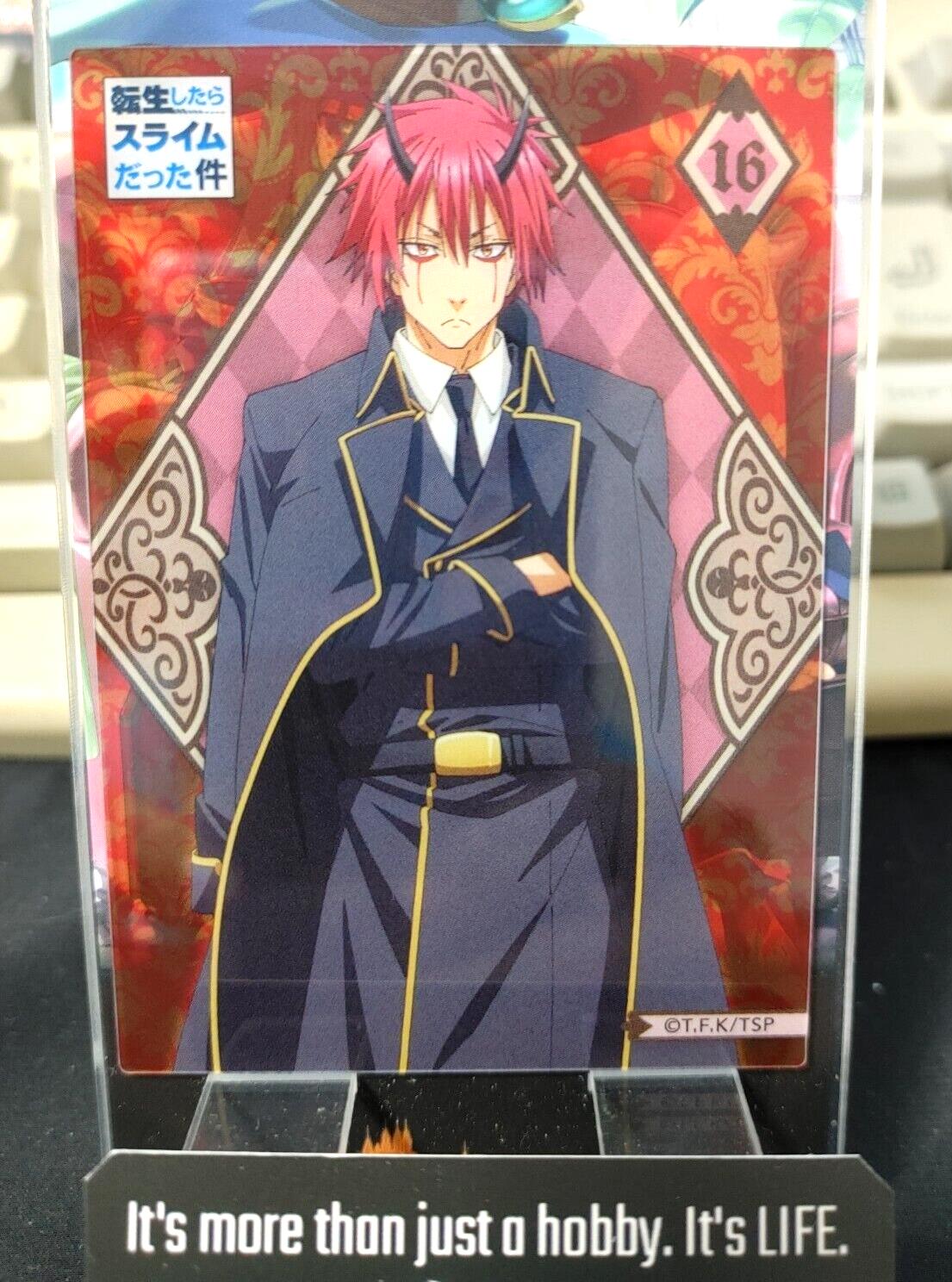 That Time I Got Reincarnated As A Slime Clear Card Collection Benimaru No. 16 JP