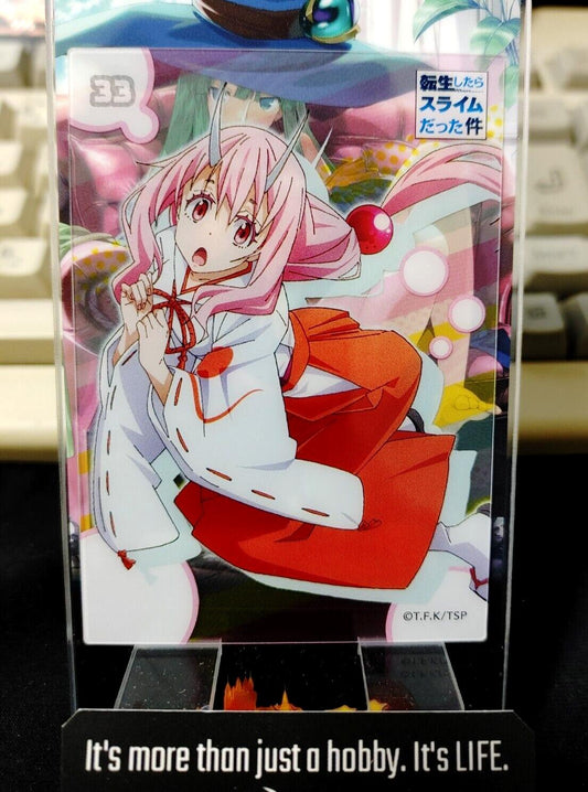 That Time I Got Reincarnated As A Slime Clear Card Collection Shuna No. 33 Japan