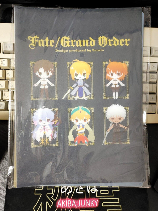 Anime FGO Fate Grand Order Sanrio Collab Clear File Collection Folder Japan