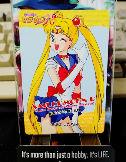 Sailor Moon R #186 Bandai Carddass Card Japanese Vintage Japan