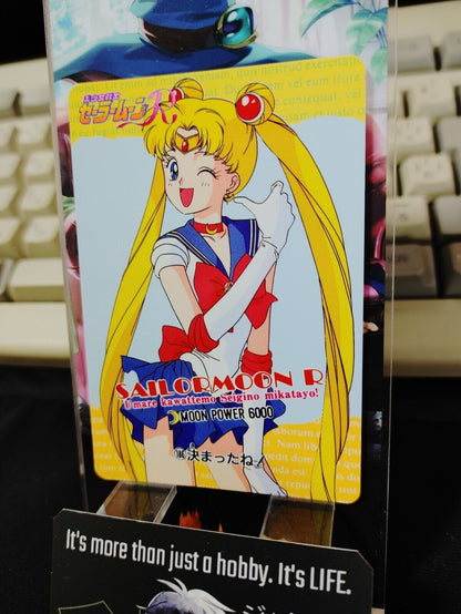 Sailor Moon R #186 Bandai Carddass Card Japanese Vintage Japan