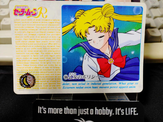 Sailor Moon R #98 Bandai Carddass Card Japanese Vintage Japan